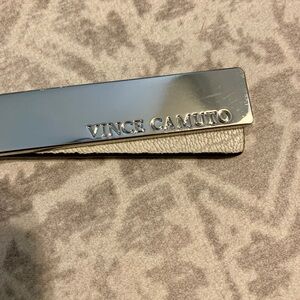 Vince Camuto Purse Tassel Charm Accessory | Tan Leather